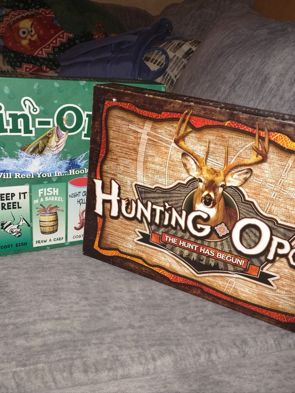 Hunting Opoly Board Game - Brown Deer Theme